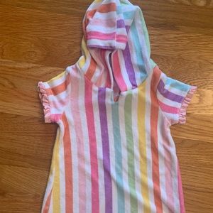 Ruffle butts swimsuit coverup